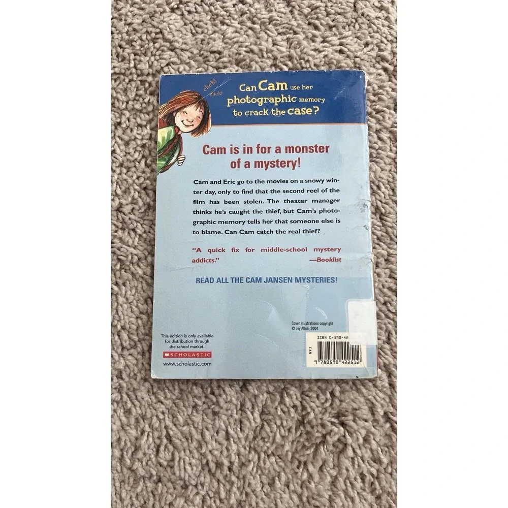 Cam Jansen: The Mystery‎ of The Monster Movie by David A. Adler